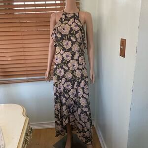 NWOT HALOGEN FLORAL MAXI‎ DRESS SIZE VARIOUS
